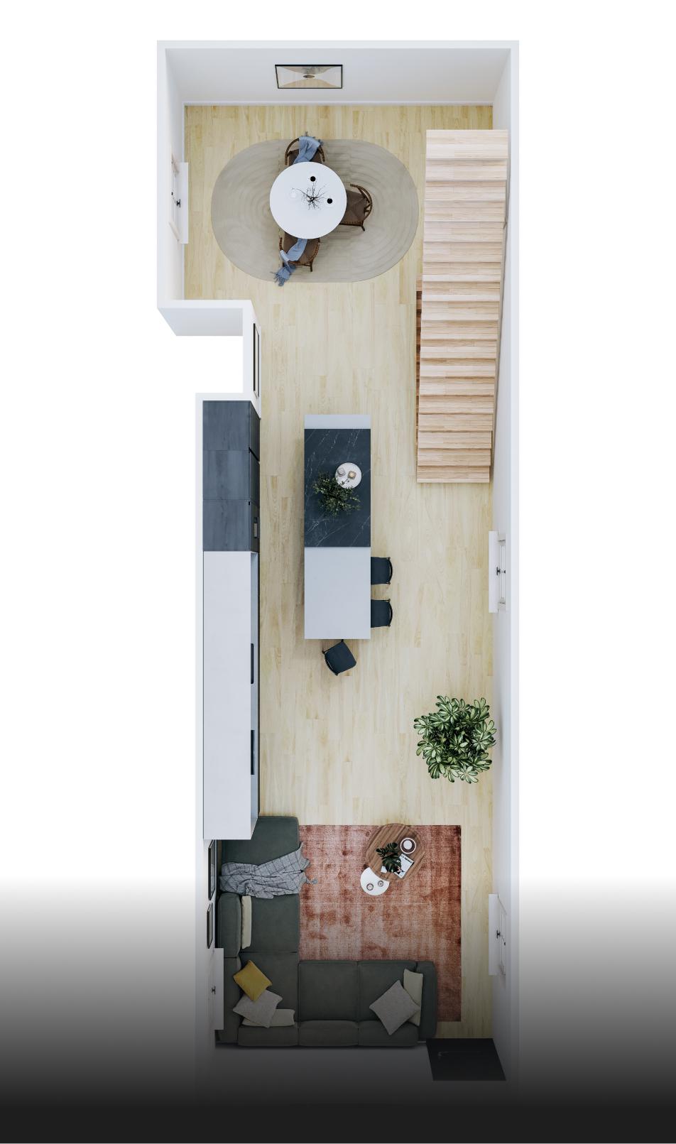 3D Floor Plan Visualization